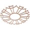Ekena Millwork Augustus Wood Fretwork Pierced Ceiling Medallion, Cherry, 34"OD x 12"ID x 1/4"T CMWP34X34X0250AUCH - alternate 3